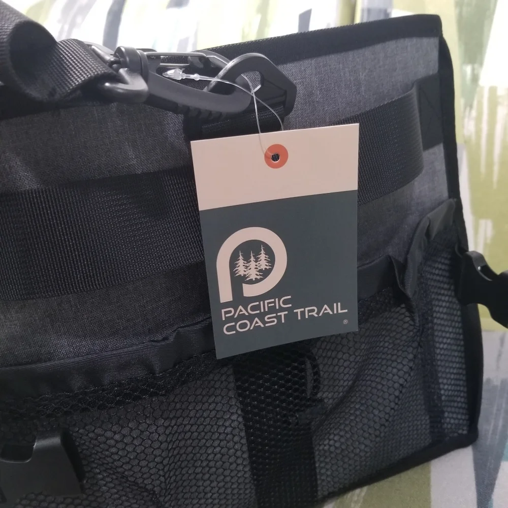 Pacific Coast Trail Portable Condiment Bag Small Car Trunk Storage Case In Gray